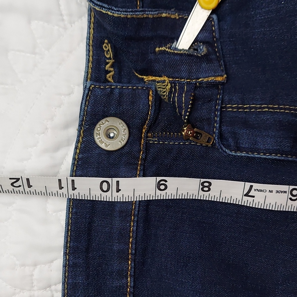 Arizona Jean Company Stretchy Boot Cut Flared Jeans, Size 24 Juniors, Like New - Picture 7 of 9